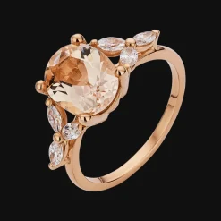 Gatsby Gala Ring 18kt Rose goud Morganiet AP S 014